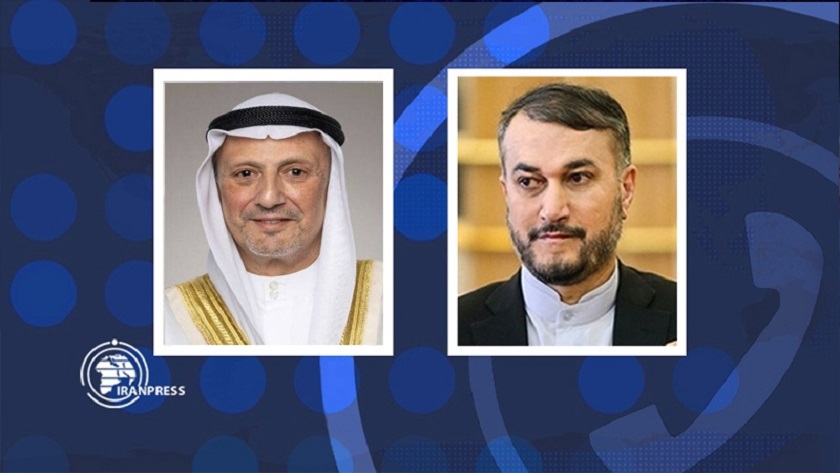 Iranian, Kuwaiti FMs talk Palestine, bilateral issues