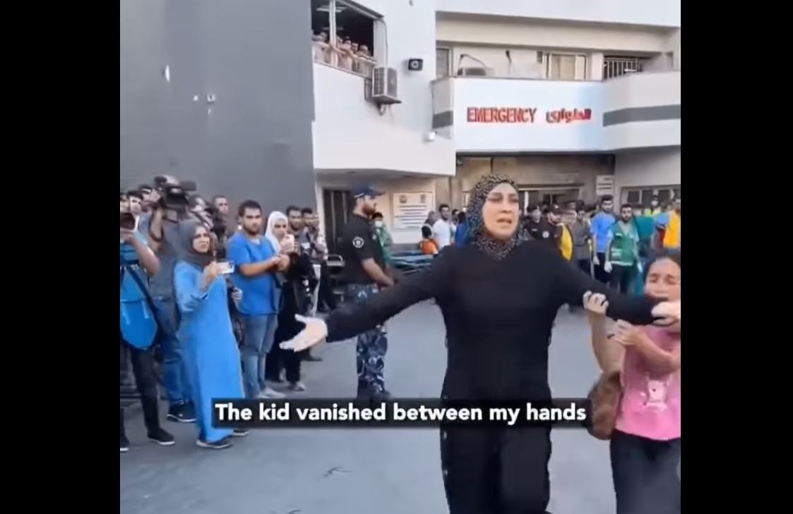 Video: Palestinian mother in Gaza Hospital anger after her two kids mercilessly murdered by Israeli warplanes