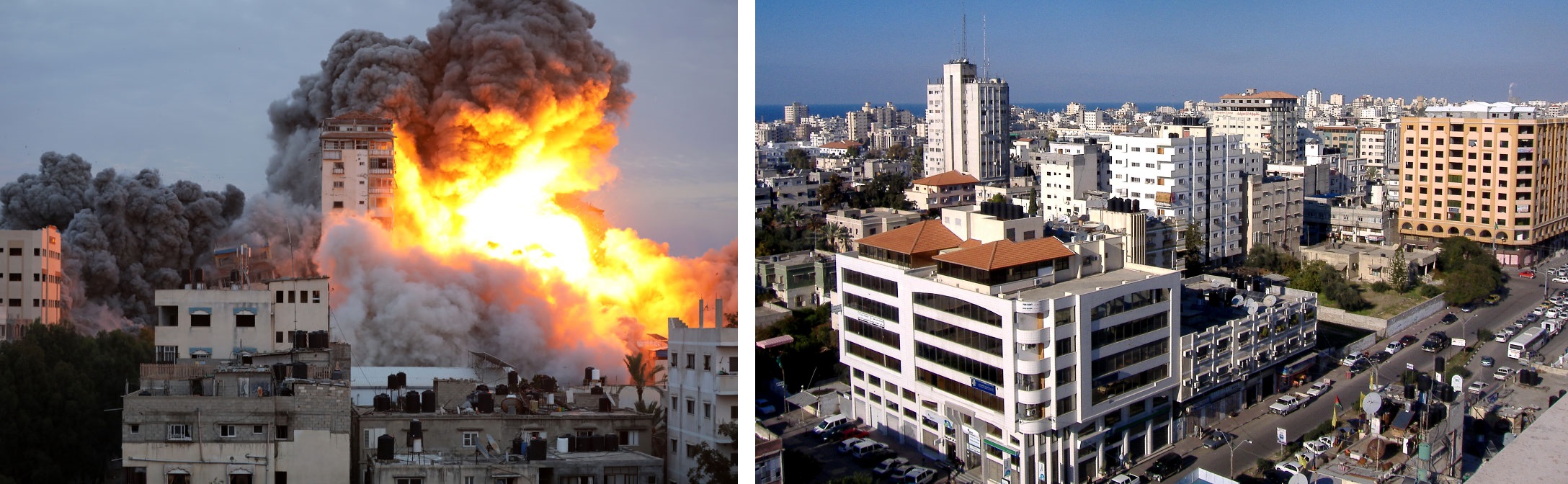 Video: Gaza, before and after brutal Israeli aggression