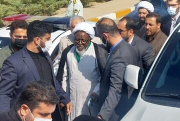 Sheikh Zakzaky warmly welcomed in Iran (+Video)