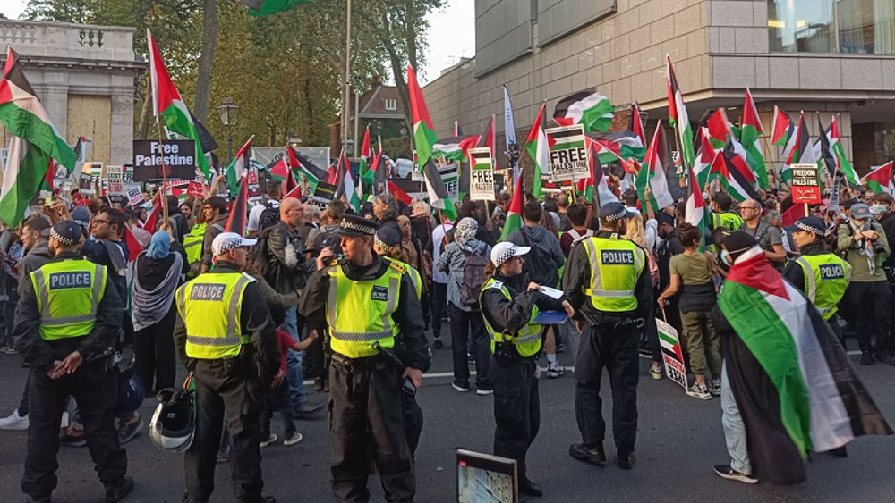 U Londonu protesti podrške Palestini