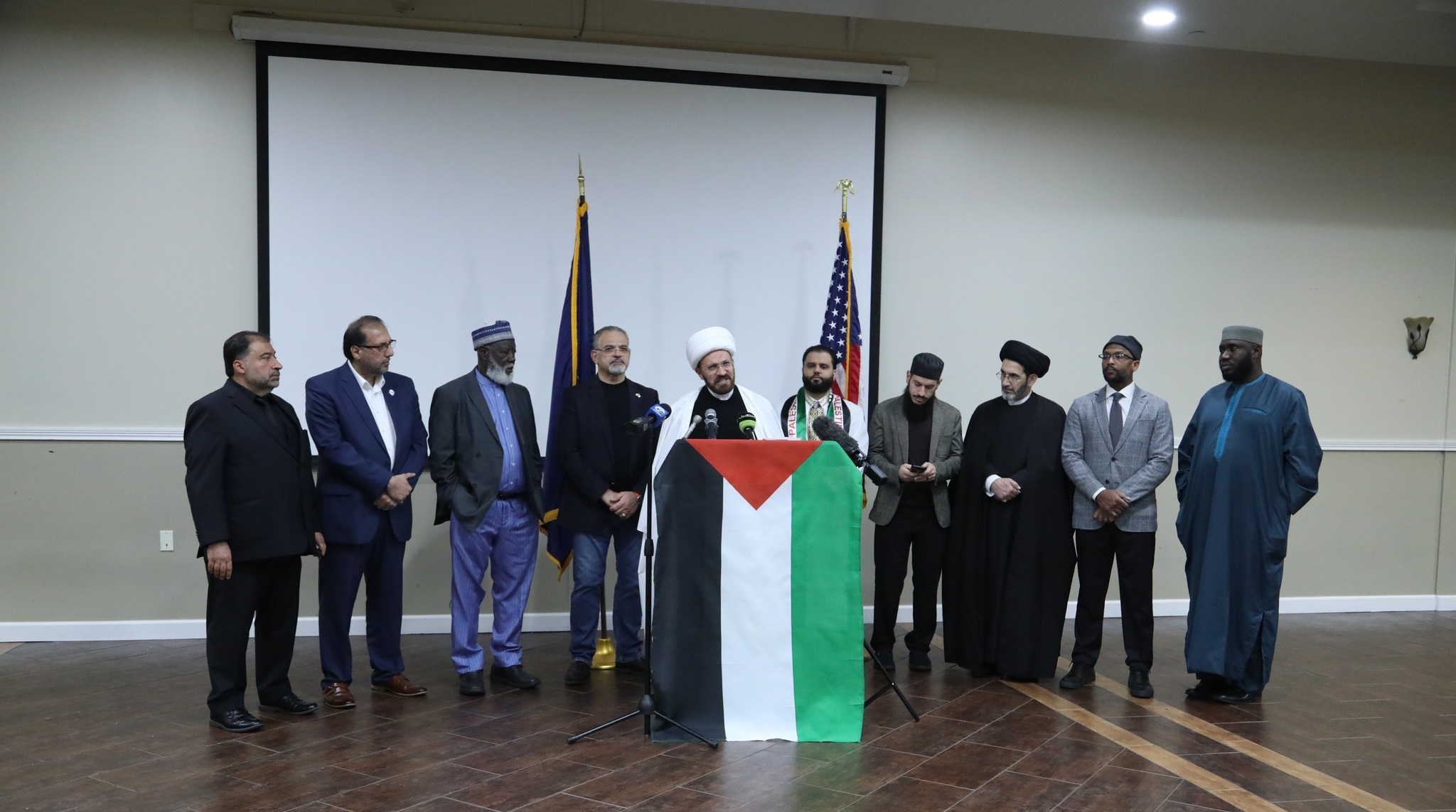 Muslim Leaders Unite to address Palestine situation and Gaza crisis in Detroit, US