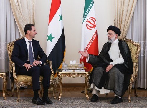 الأسد ورئيسي يبحثان تفعيل الجهود لاتخاذ موقف عربي وإسلامي موحد مع فلسطين