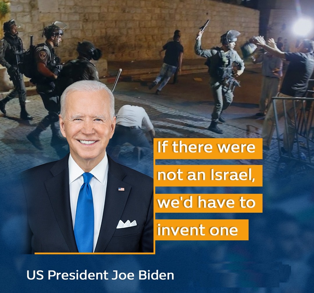 Video: If it were not for Israel, the U.S. would have to invent an Israel - says US President Biden