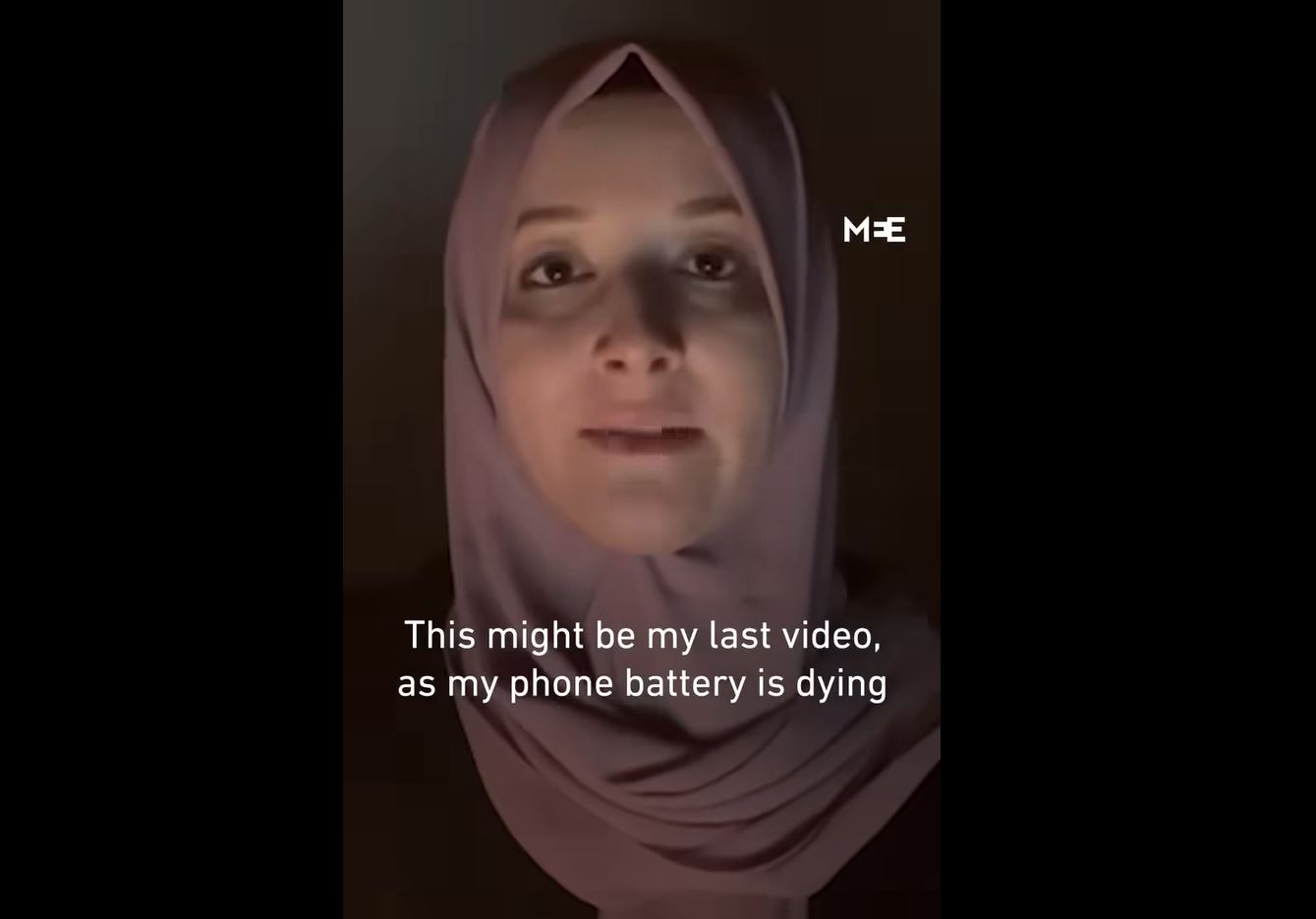 Video: Palestinian journalist sends her last video due to power outage in war-torn Gaza 