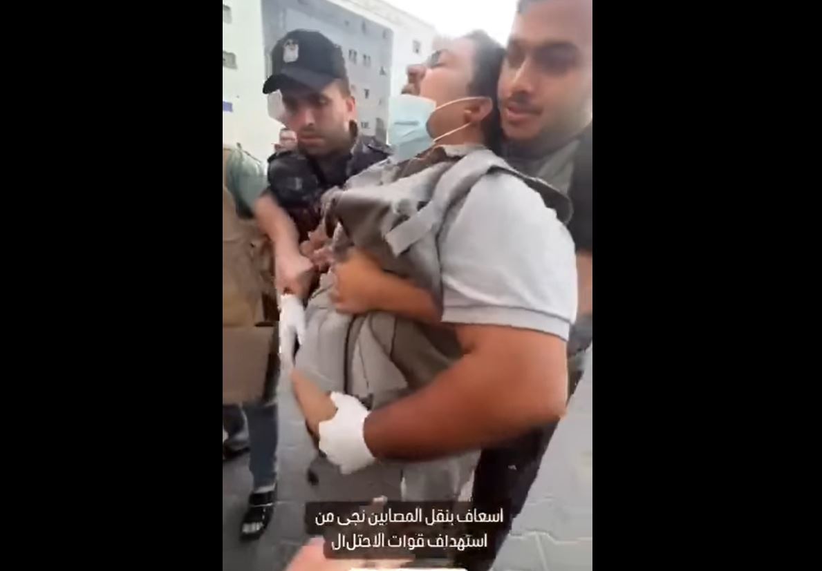 Video: A Palestinian ambulance driver breaks down after six days nonstop working in Gaza