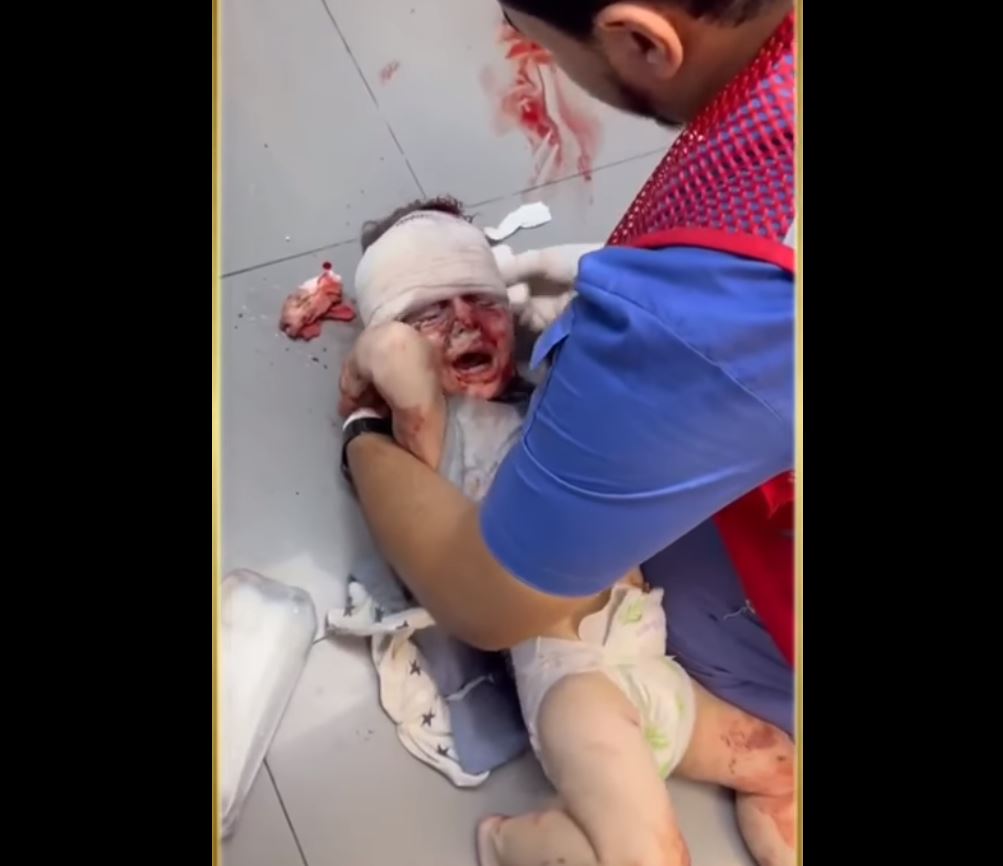 Video: Israeli army targets children in its continuous bombing of Gaza civilians