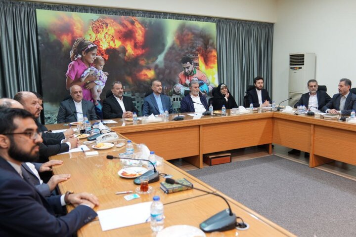 Iranian FM meets Hamas officials in Lebanon