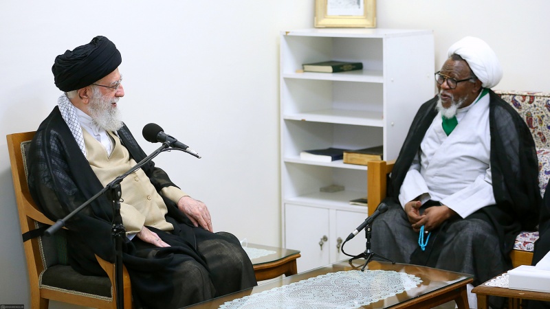 Bertemu Sheikh Zakzaky, Rahbar: Dunia Islam Wajib Bantu Rakyat Palestina
