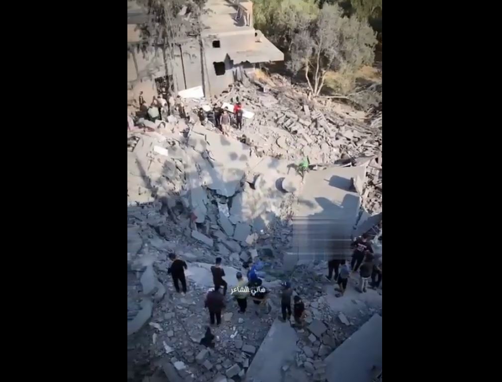 Video: Israeli warplanes destroy Tahrawi family home in Rafah, killing all residents