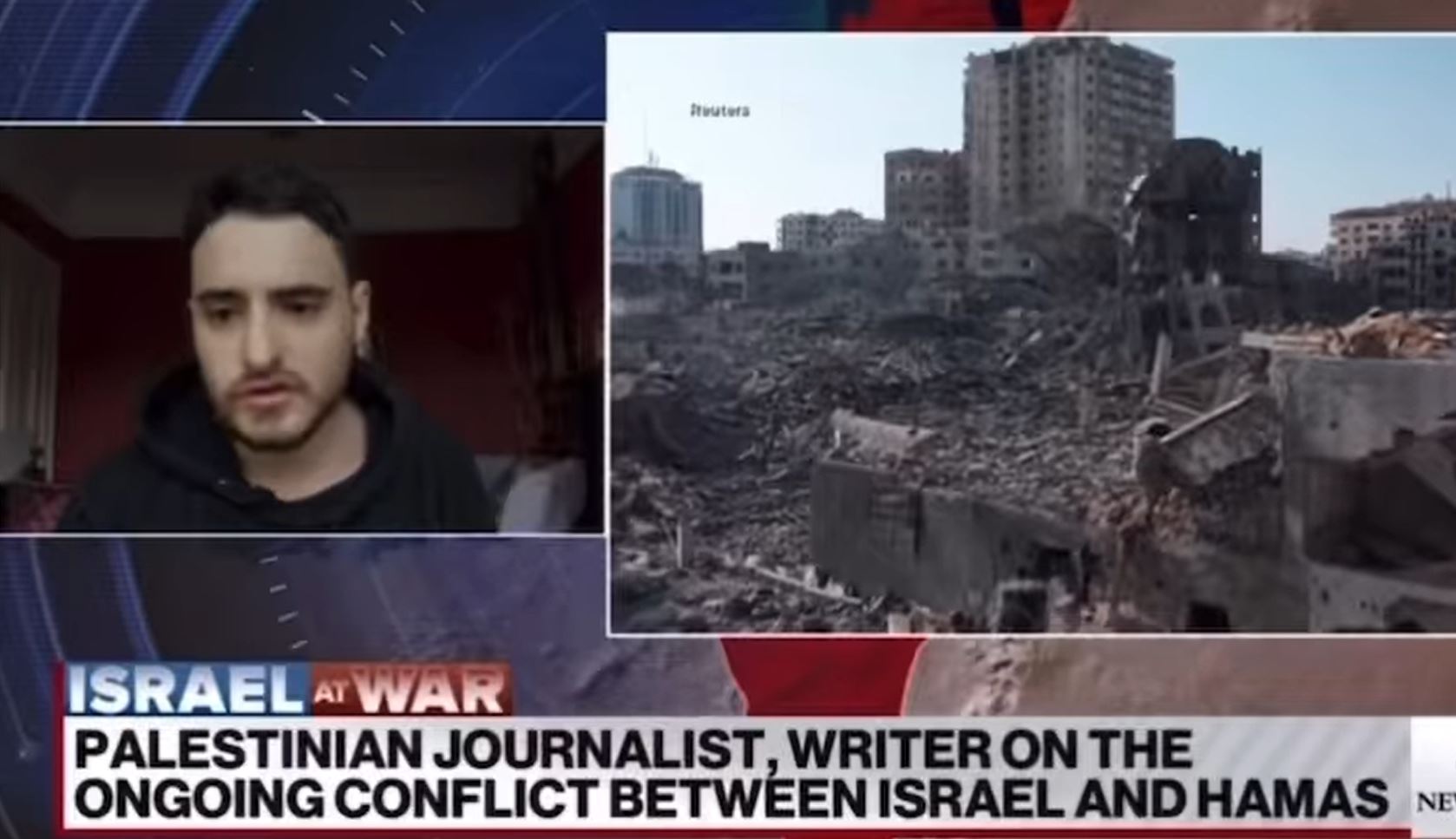 Video: Palestinian journalist reporting Gaza Genocide