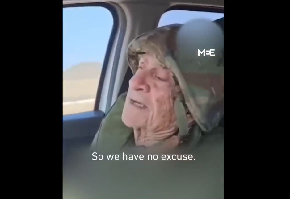 Video: 95-year-old Israeli army reservist call every Jewish to kill Palestinians