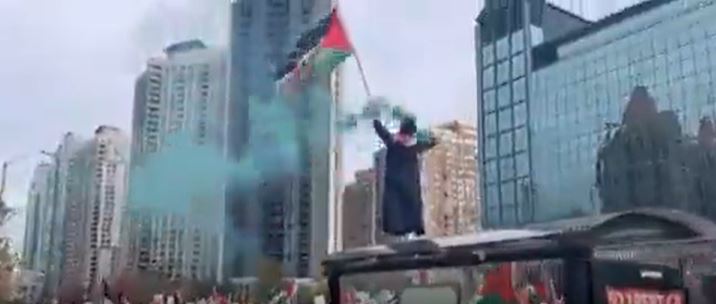 Video: Massive rally in Mississauga, Canada in solidarity with Palestine 