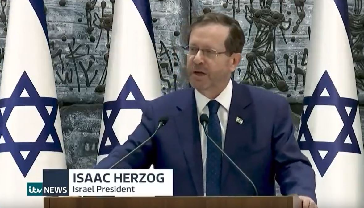 Video: Israeli President Isaac Herzog 9 days after aggression "there are no innocent civilians in Gaza"