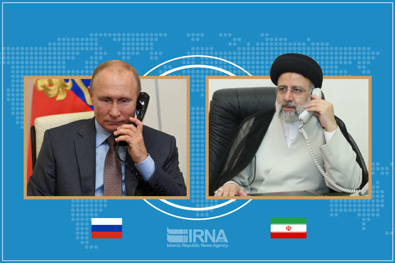 Raisi e Putin consultam-se sobre os últimos acontecimentos em Gaza e no Cáucaso