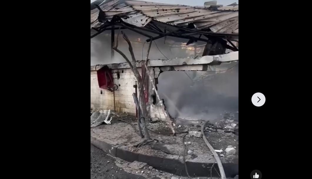Video: Israeli occupation warplanes bombed UNRWA warehouses in Gaza 