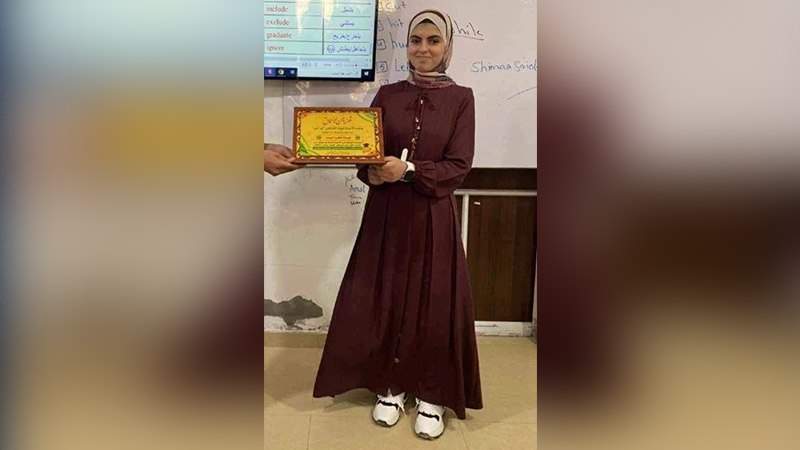 غزة: استشهاد الطالبة الأولى على فلسطين وعائلتها