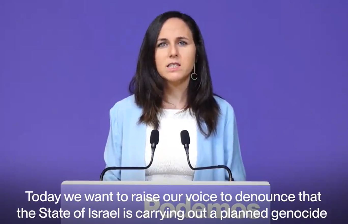 Video: Spanish Minister strongly condemns Israel as committing pre-planned genocide in Gaza