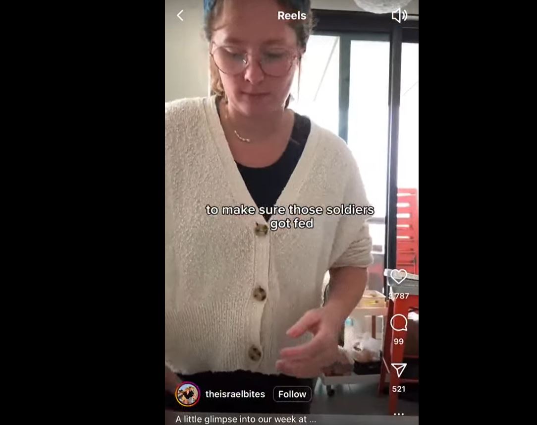 Video: Gaza children under bomb, starvation but Israelis baking cookies for soldiers to do more genocide