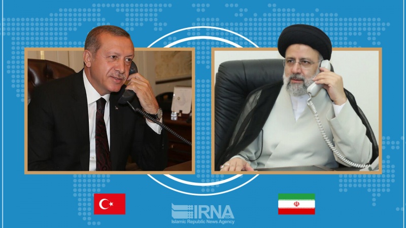 Präsident Raisi berät sich mit Erdogan über die aktuellen Entwicklungen in der Region