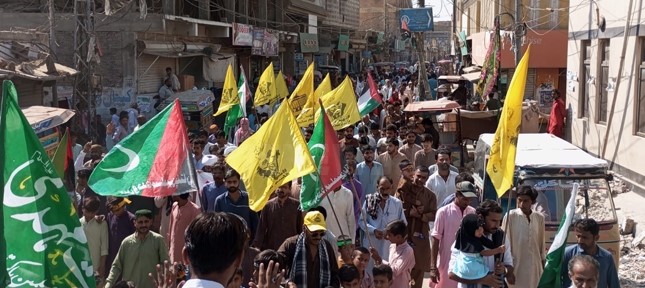 Palestine Solidarity Day observed in Pakistan's Bahawalpur