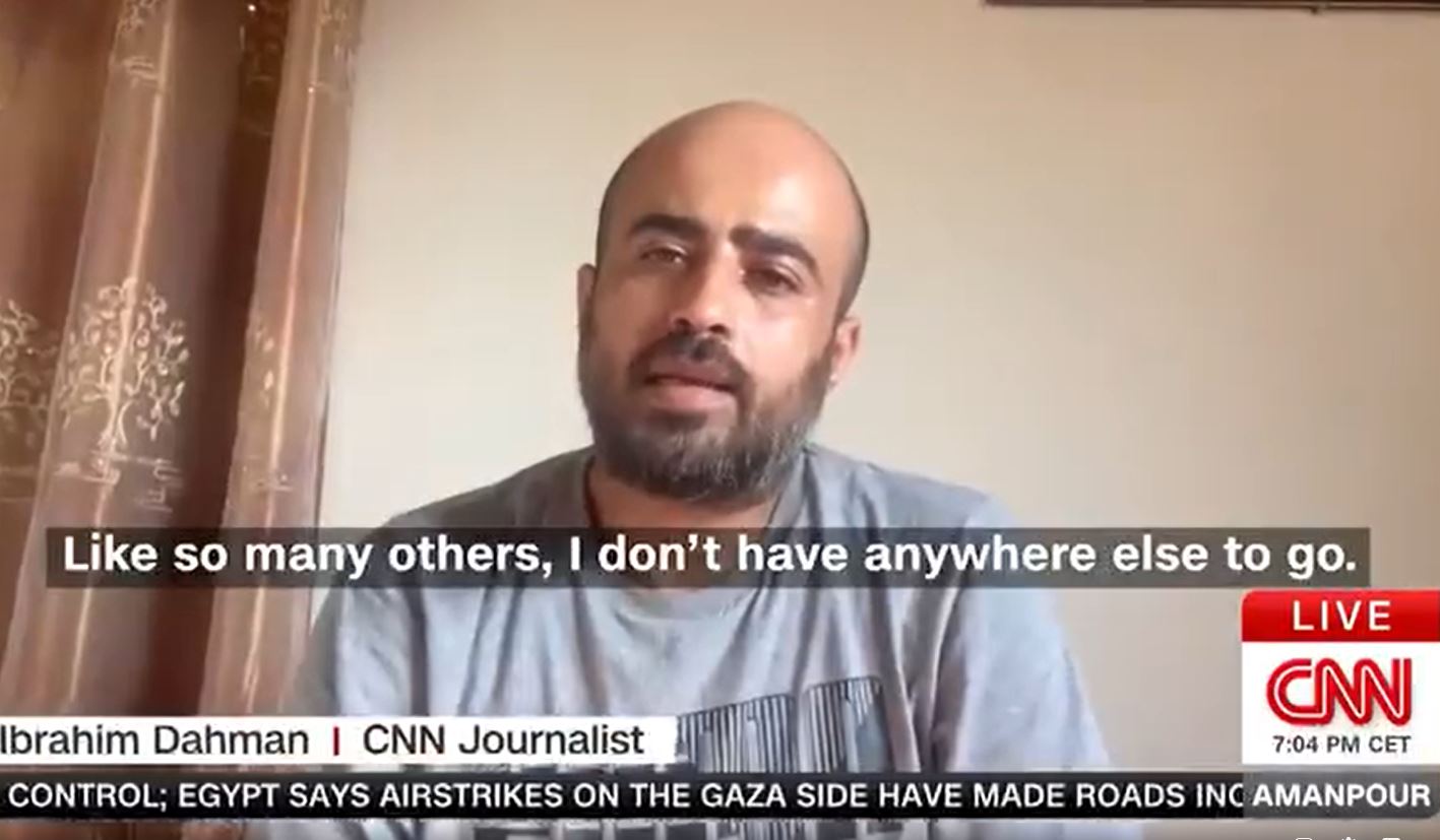 Video: CNN journalist in Gaza gives a first-hand account of life under ...