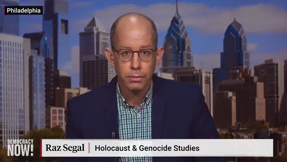 Genocide scholar: Israeli leaders' dehumanizing language about Palestinians in Gaza cause for alarm (+Video)