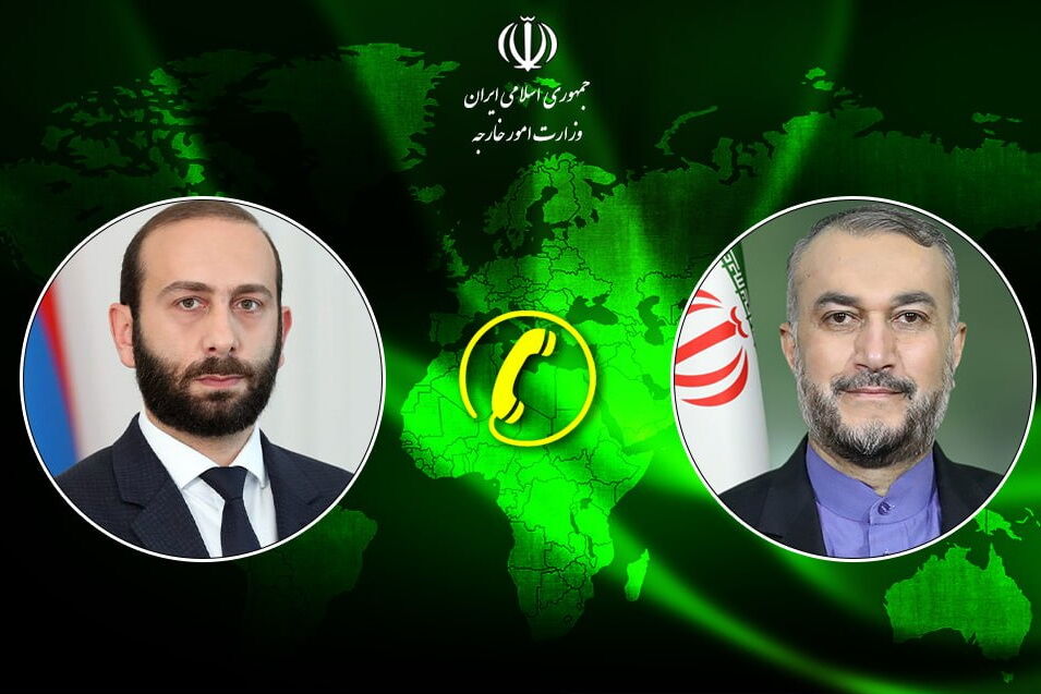 Iran, Armenia FMs discuss Gaza situation