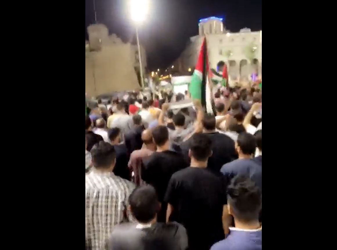 Video: Anti-Israeli demonstration in Libya