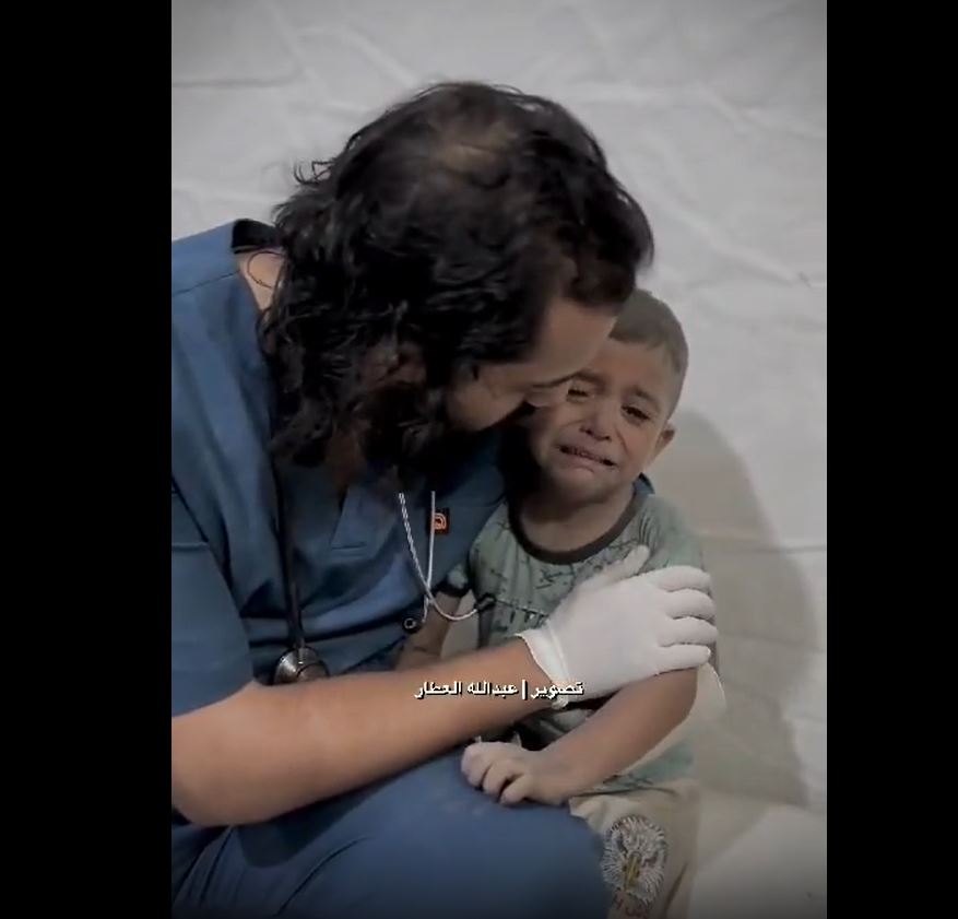 Video: Trauma in face of this little Palestinian kid speaks for situation these days in Gaza