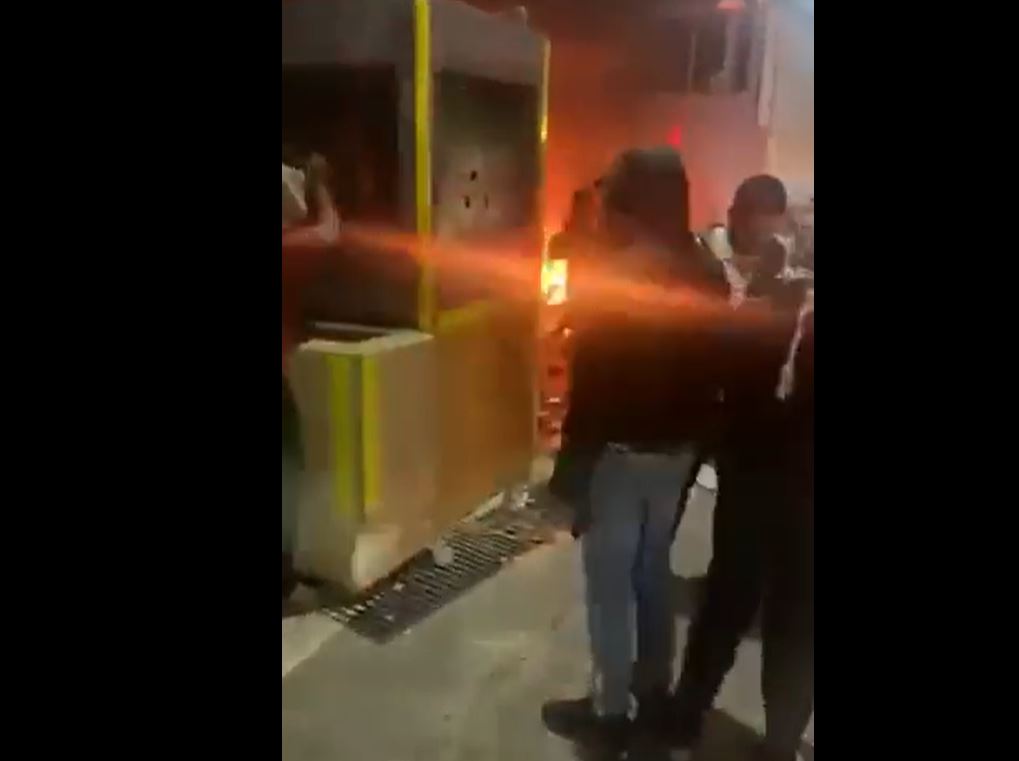 Video: Angry protesters broke into UN Beirut building in protest against Gaza Hospital massacre