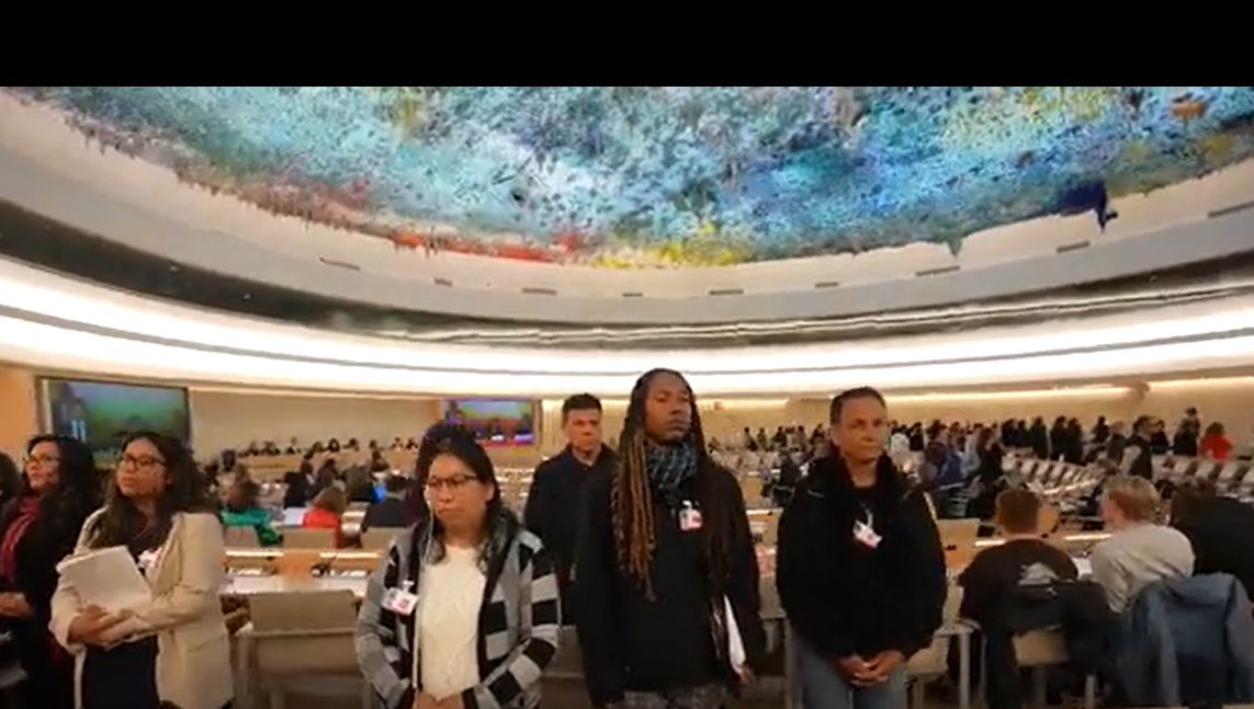 Video: During UNHRC, participants turned their backs on US Ambassador in protest against Israel