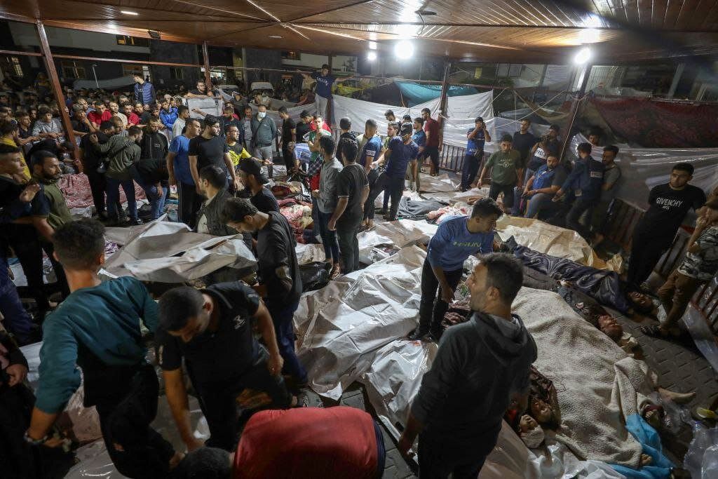  Report: World outrage against Tel Aviv for deadly hospital bombing