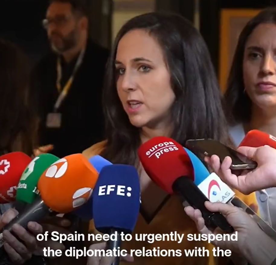 Video: Spanish Minister speaks out against Israel genocide in Gaza, call for suspending diplomatic relations 