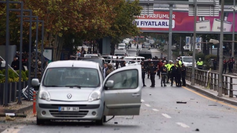 Serangan Bom di Depan Kantor Dirjen Keamanan Turki di Ankara