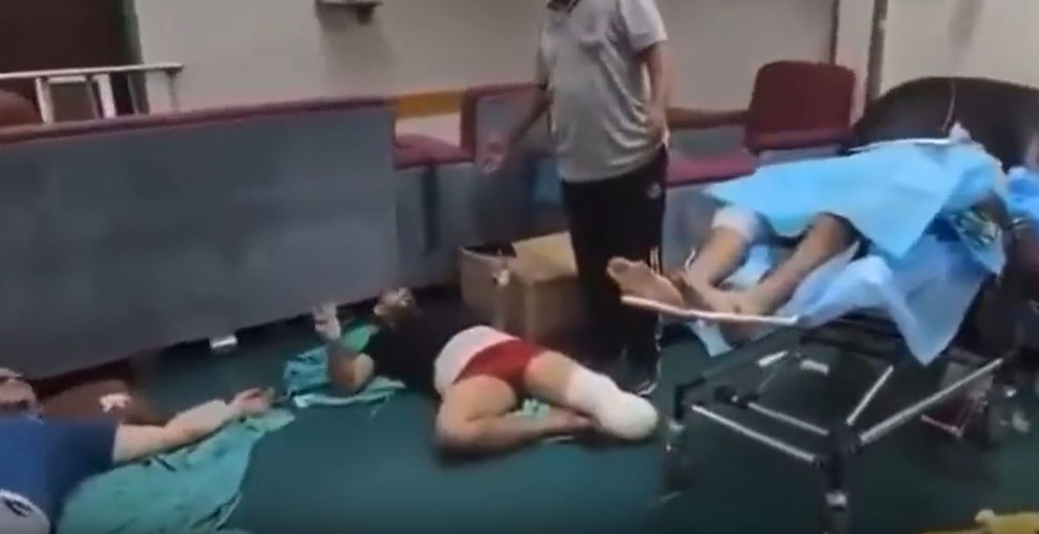 Video: Operations performe without anesthesia on injured in Gaza hospitals due to lack of medical supplies