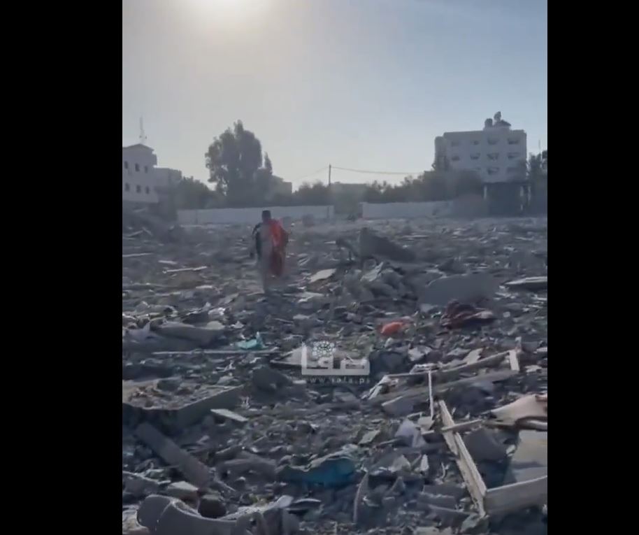 Video: Israeli warplanes wiped out 25 towers in 1 night in Al-Zahra area of Gaza; 6,000 displaced