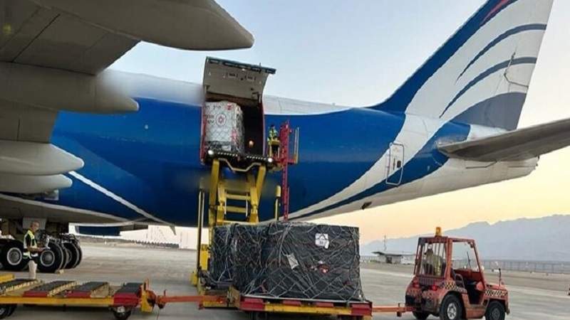 الكيان الصهيوني يعلن وصول 45 طائرة محملة بـ1000 طن من الأسلحة