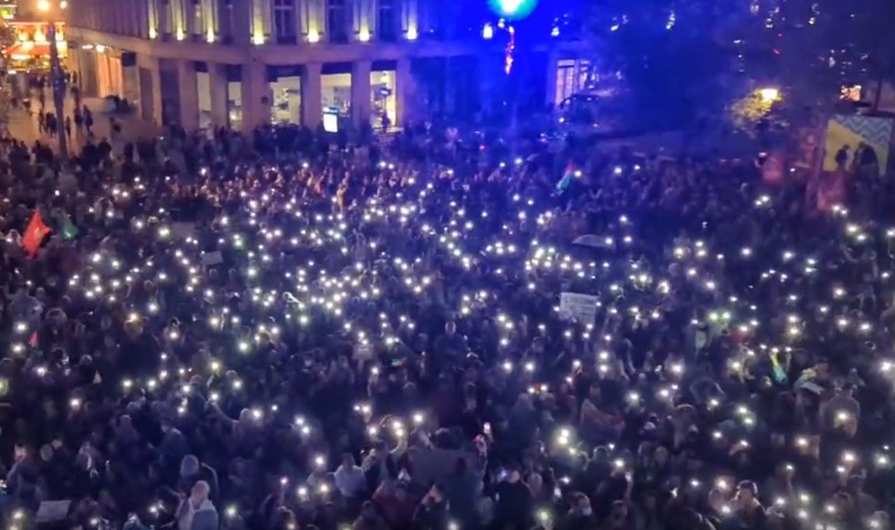 Video: Thousands rally in Paris, France in solidarity with Gaza 
