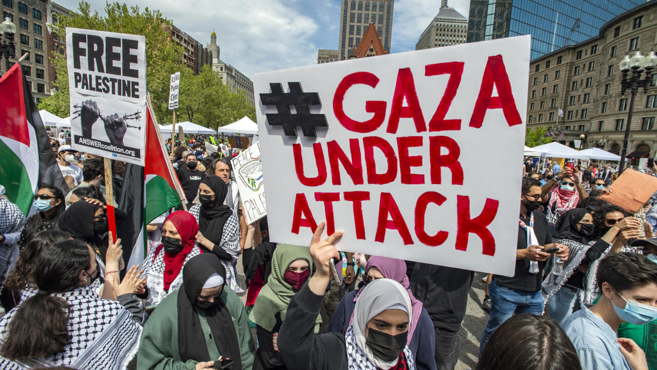 فيديو | مظاهرات حاشدة في لندن نصرة لغزة والقضية الفلسطينية