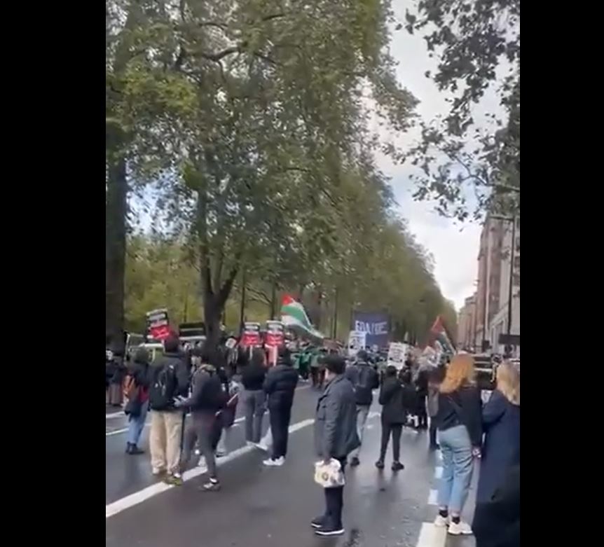 Video: Despite German authorities severe practices, dozens of protesters in Bremen stand with Palestine