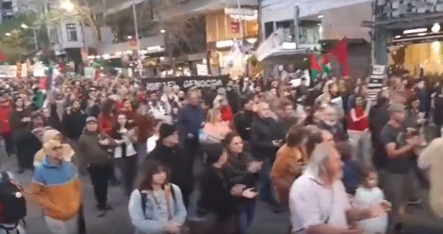 Video: Massive rally in Uruguay in support of Gaza against Israeli crimes