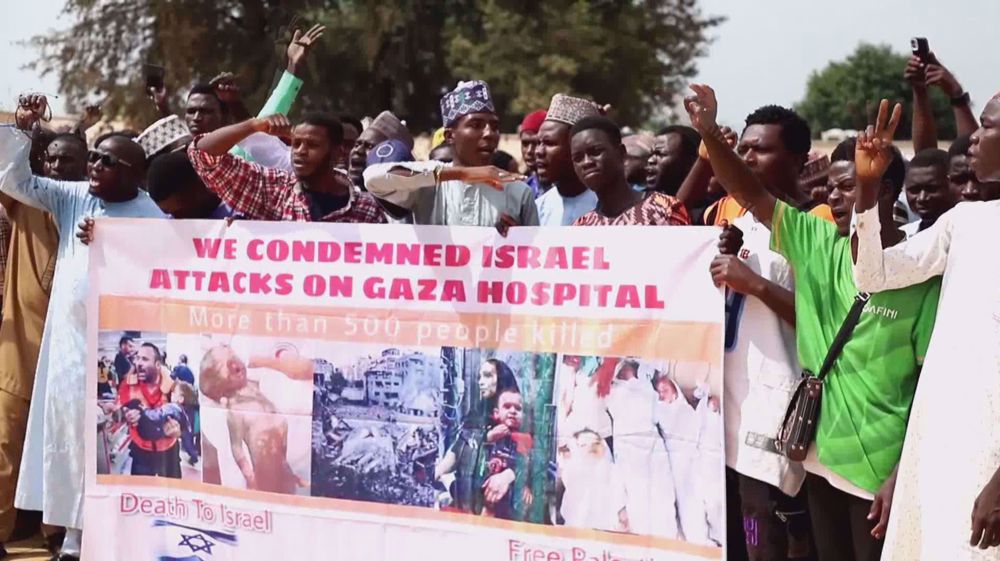 Video: Nigerian Muslims condemn Israeli attacks on Gaza