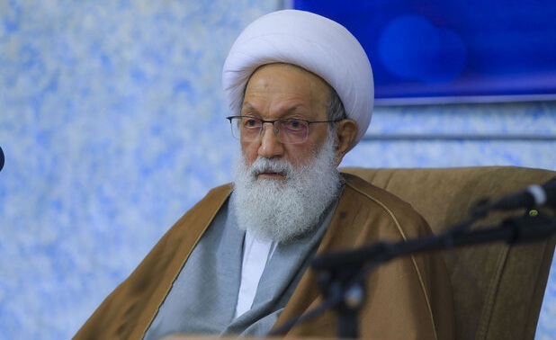 Ayatollah Isa Qassim to "Hamas", "Islamic Jihad" representatives: Nation will remain as long as there are people like you
