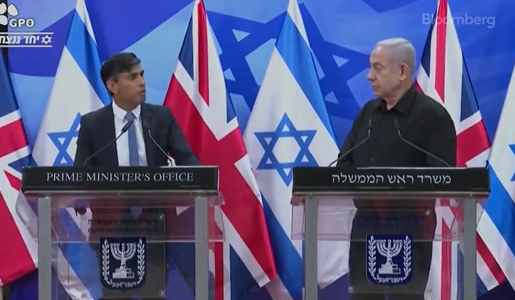 British PM to Netanyahu: "We know you taking every precaution to avoid harming Palestinian civilians!"