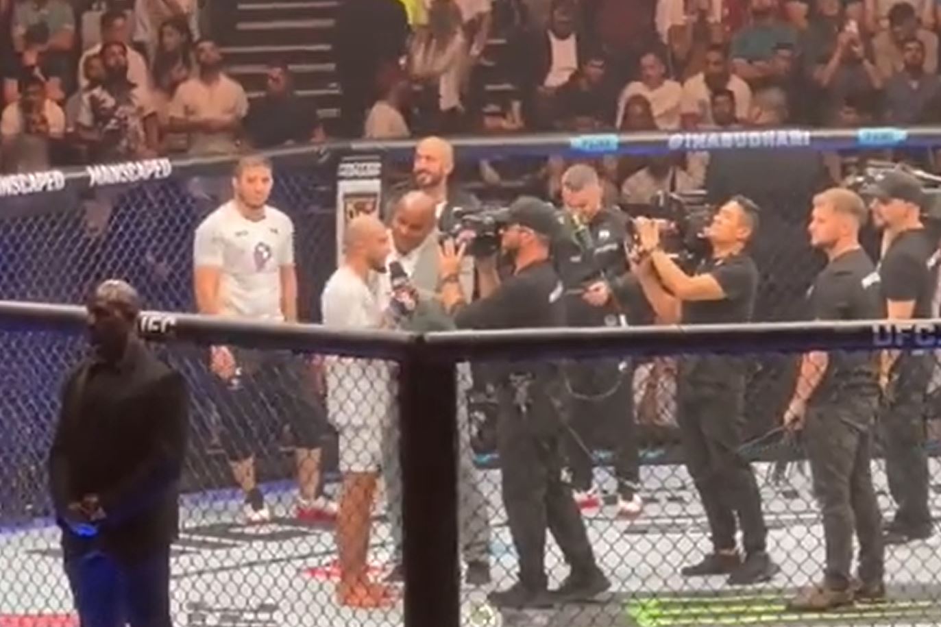 UFC fighter, Muhammad Mokaev, shows his support of Palestine and Gaza
