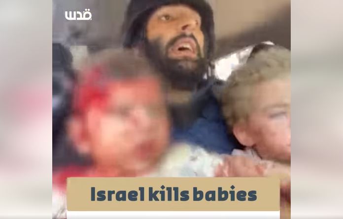 Video: Israel terrorist regime kills 1783 children in Gaza in 15 days