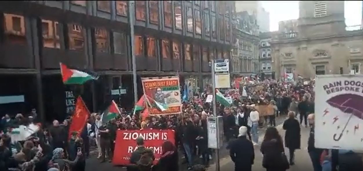 Video: Massive Gaza solidarity rally in Glasgow, Scotland