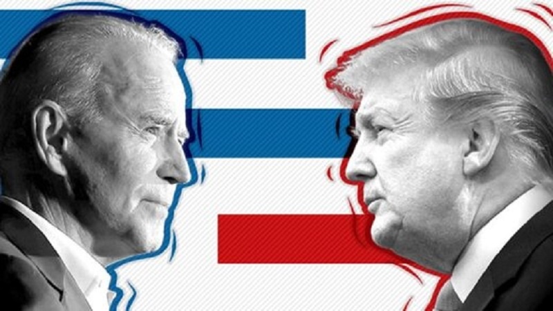 Присутствие Байдена в социальной сети Трампа