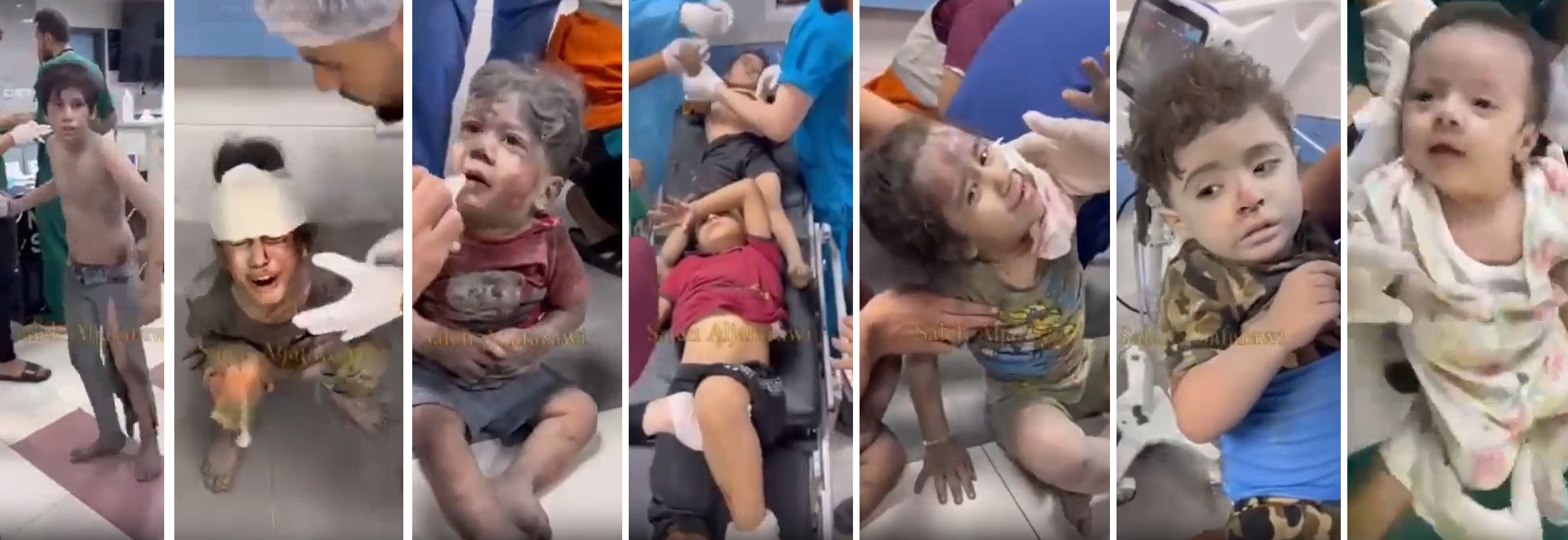 Video: Another bloody night for innocent kids in Gaza
